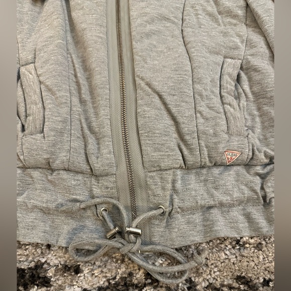 GUESS Women's Casual Gray Jacket - Picture 3 of 7